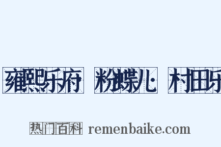 雍熙乐府·粉蝶儿·村田乐是什么意思的图片